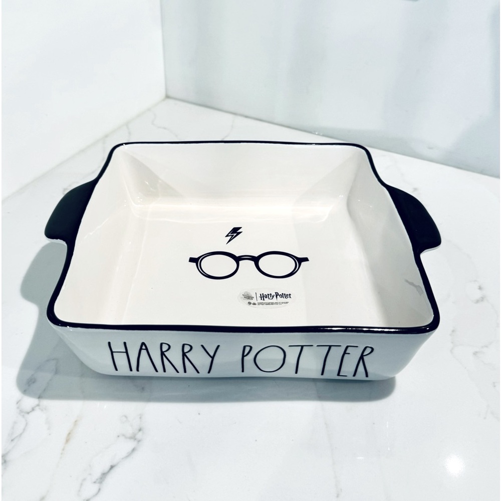 Rae Dunn Harry Potter Baking dish baker Halloween ceramic up to 400 deg NEW